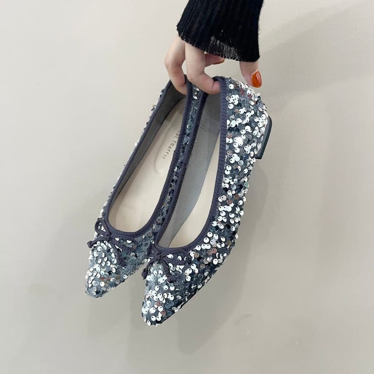 ≪オリエンタルトラフィック≫スパンコールバレエシューズ/41315 | ORiental TRaffic | 詳細画像6 