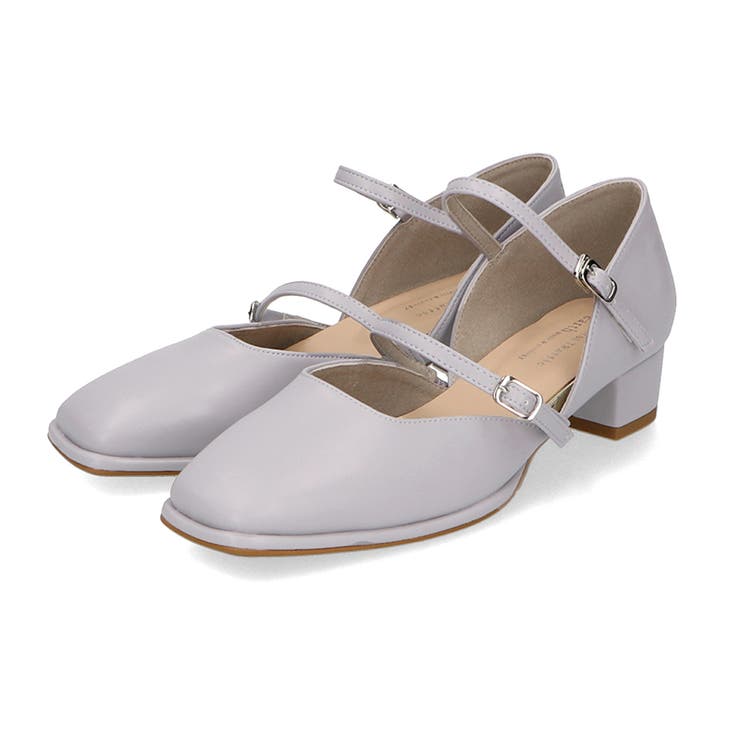 パープル | ベルトカットパンプス/41380 | ORiental TRaffic