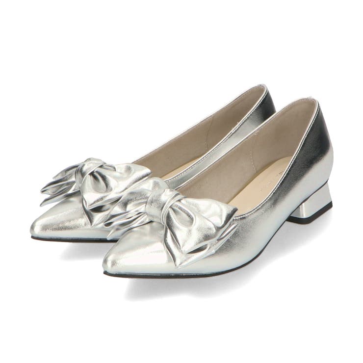 シルバー | リボンパンプス/41381 | ORiental TRaffic