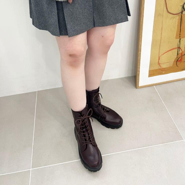 レースアップ厚底ブーツ/41401 | ORiental TRaffic | 詳細画像20 