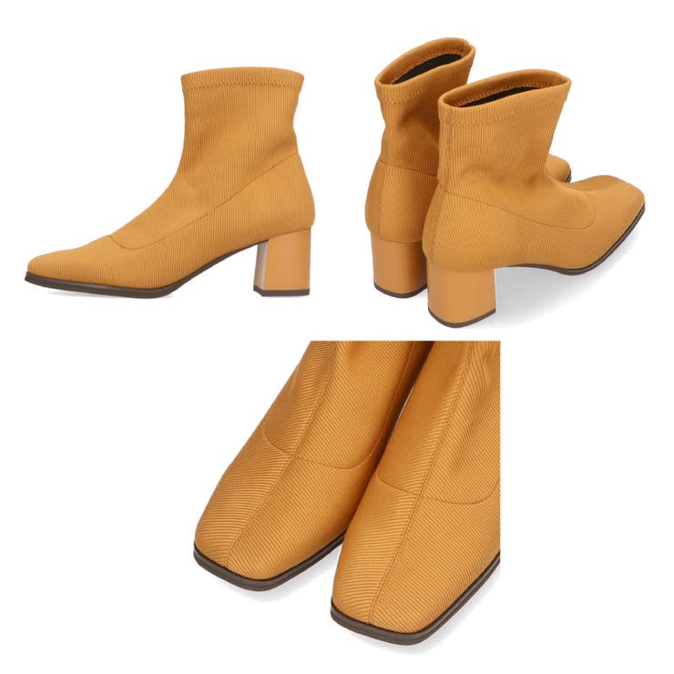 ≪オリエンタルトラフィック≫スクエアトゥニットブーツ/41407 | ORiental TRaffic | 詳細画像26 