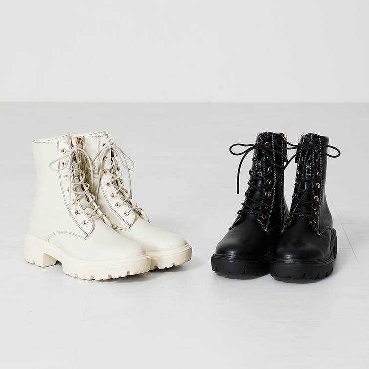 オリエンタルトラフィック（ORiental TRaffic）/タンクソールレースアップブーツ/41413 ≪オリエンタルトラフィック≫タンクソールレースアップブーツ/41413