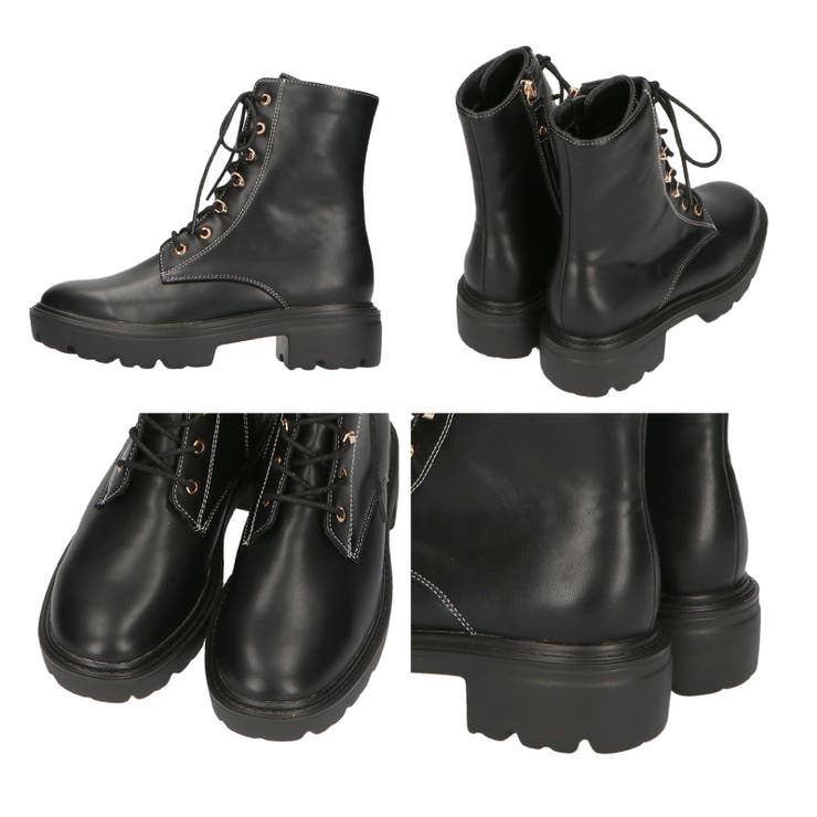 ≪オリエンタルトラフィック≫タンクソールレースアップブーツ/41413