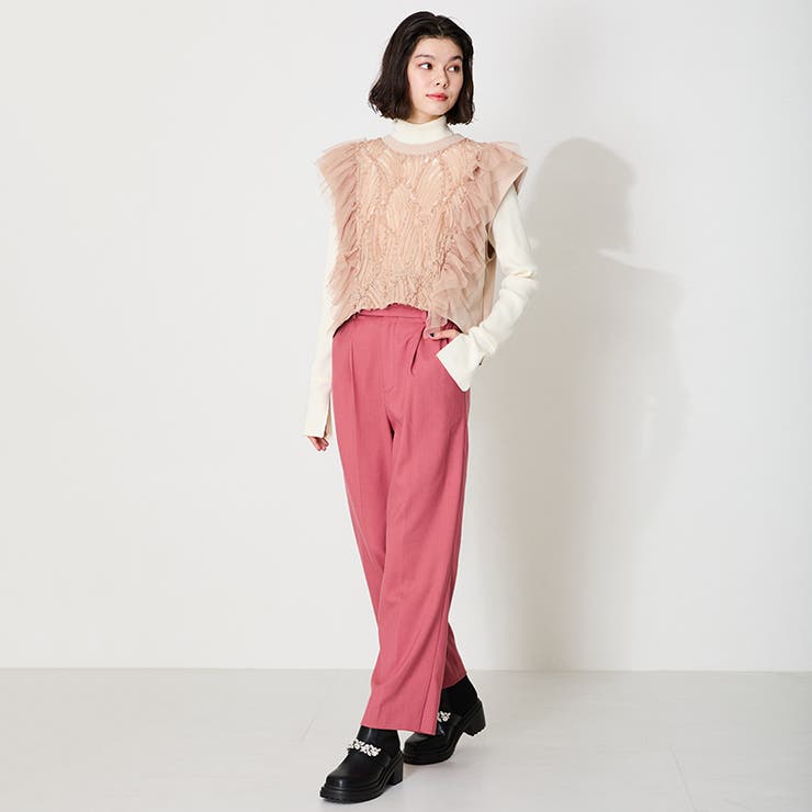 ≪オリエンタルトラフィック≫ビジューベルトニットドッキングブーツ/41415 | ORiental TRaffic | 詳細画像14 