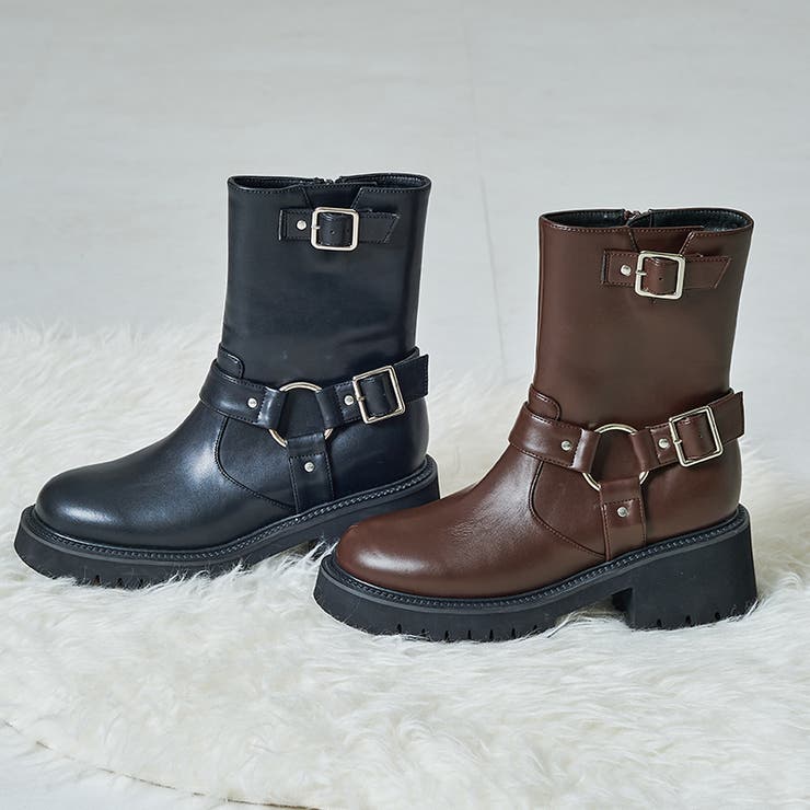 ≪オリエンタルトラフィック≫エンジニアミドルブーツ/41421[品番