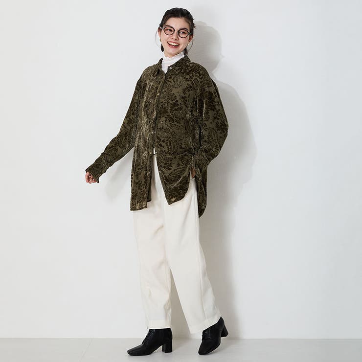 ≪オリエンタルトラフィック≫スクエアトゥレースアップヒールブーツ/41428 | ORiental TRaffic | 詳細画像10 