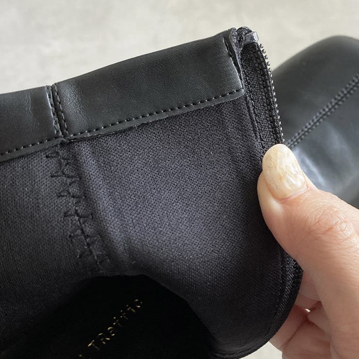 ≪オリエンタルトラフィック≫スクエアトゥミドルヒールロングブーツ/41502 | ORiental TRaffic | 詳細画像19 