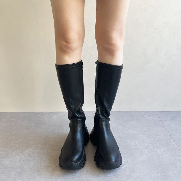 軽量 スニーカーソールロングブーツ/41503[品番：ORTS0008840