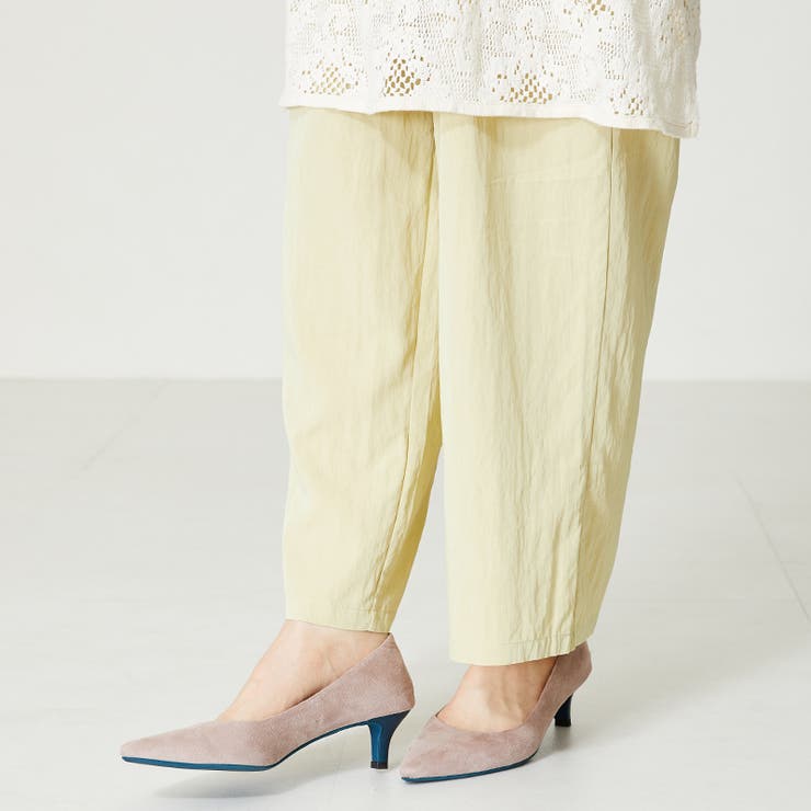 オリエンタルトラフィック》カラーソールポインテッドトゥパンプス