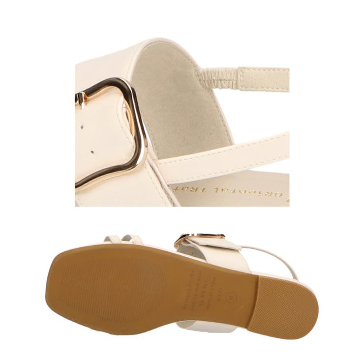 ベルトストラップフラットサンダル/42209[品番：ORTS0008716