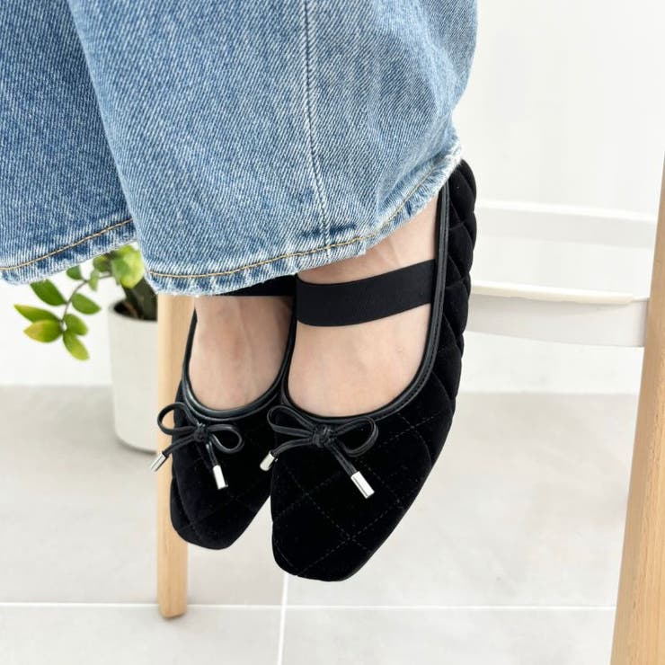 ≪オリエンタルトラフィック≫キルティングデザインバレエシューズ/42307 | ORiental TRaffic | 詳細画像3 