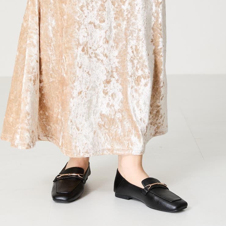 ≪オリエンタルトラフィック≫スクエアトゥモチーフバブーシュローファー 42308 | ORiental TRaffic | 詳細画像4 