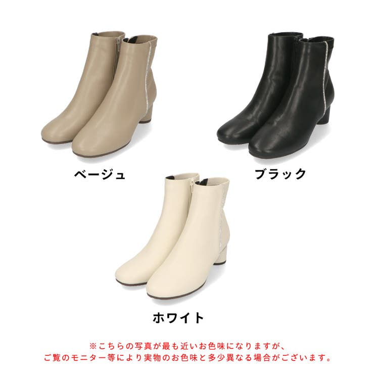 ≪オリエンタルトラフィック≫ラインストーン切替ショートブーツ/42404