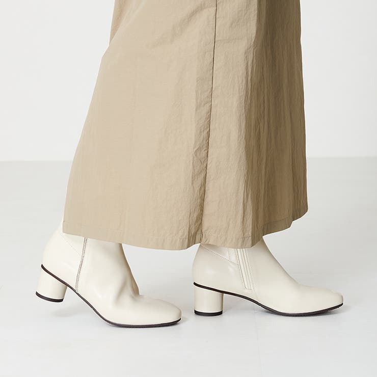 ホワイト | ≪オリエンタルトラフィック≫ラインストーン切替ショートブーツ/42404 | ORiental TRaffic