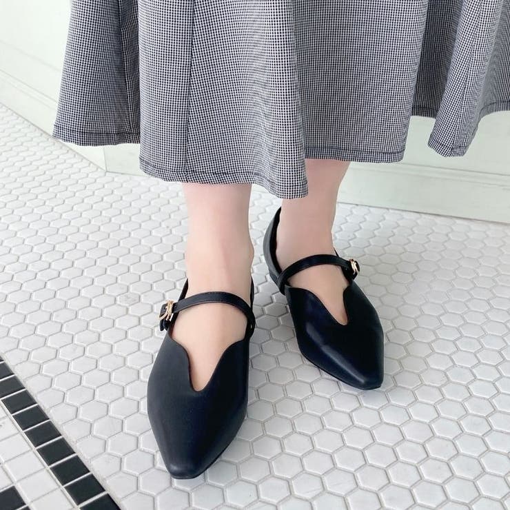 【WEB限定】ベルトデザインフラットパンプス/45302 | ORiental TRaffic | 詳細画像6 