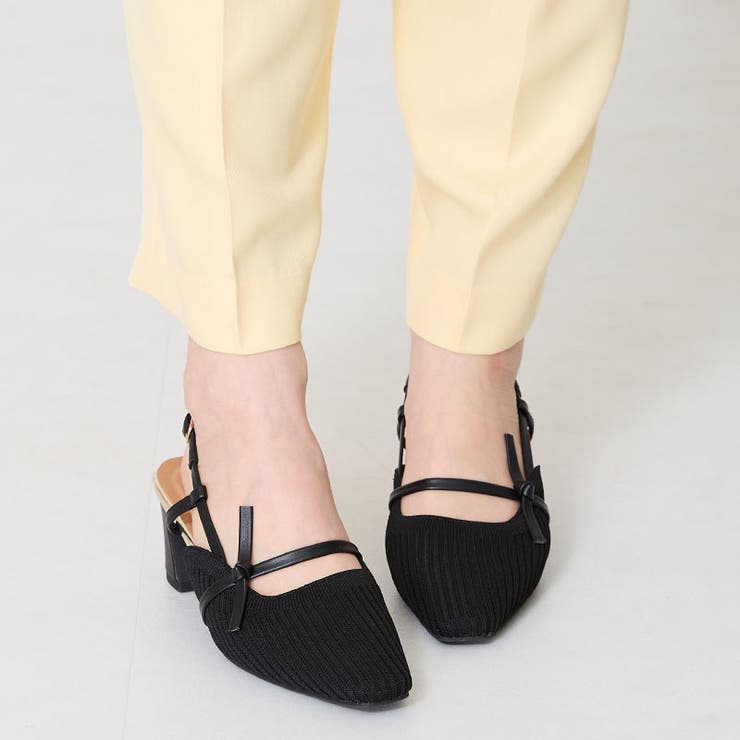 リブニット細ストラップパンプス/51114 | ORiental TRaffic | 詳細画像6 