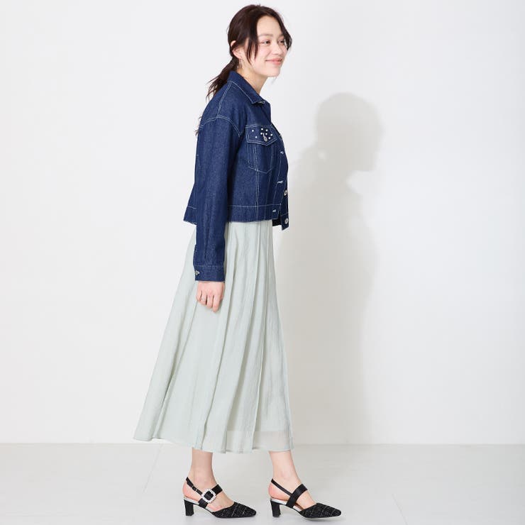 ビジューストラップツイードパンプス/51115 | ORiental TRaffic | 詳細画像7 