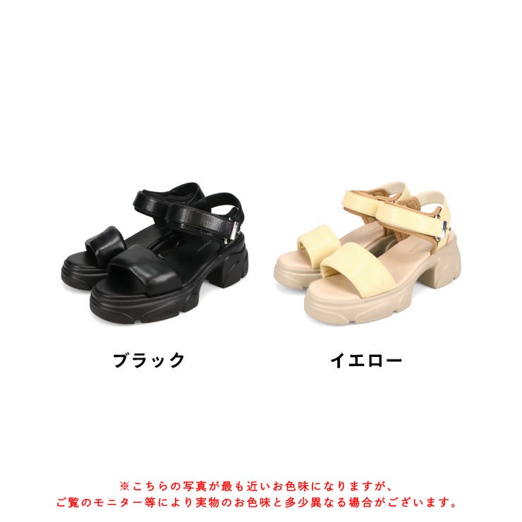 ≪オリエンタルトラフィック≫パデットストラップ厚底ヒール ≪オリエンタルトラフィック≫パデットストラップ厚底ヒール