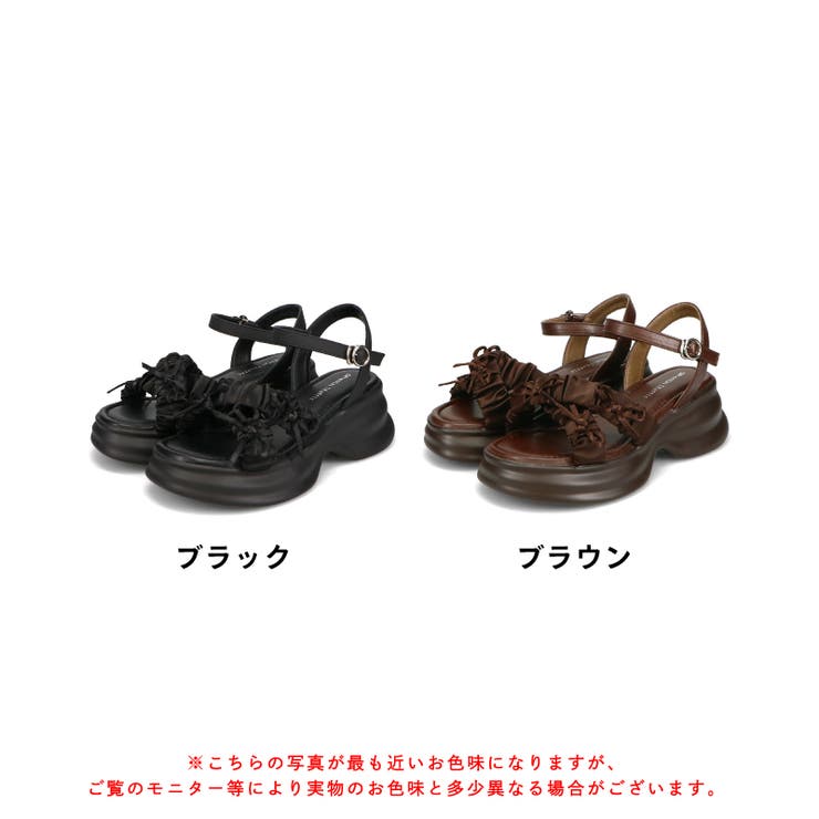 サテンリボンスポーツサンダル/51211[品番：ORTS0009078