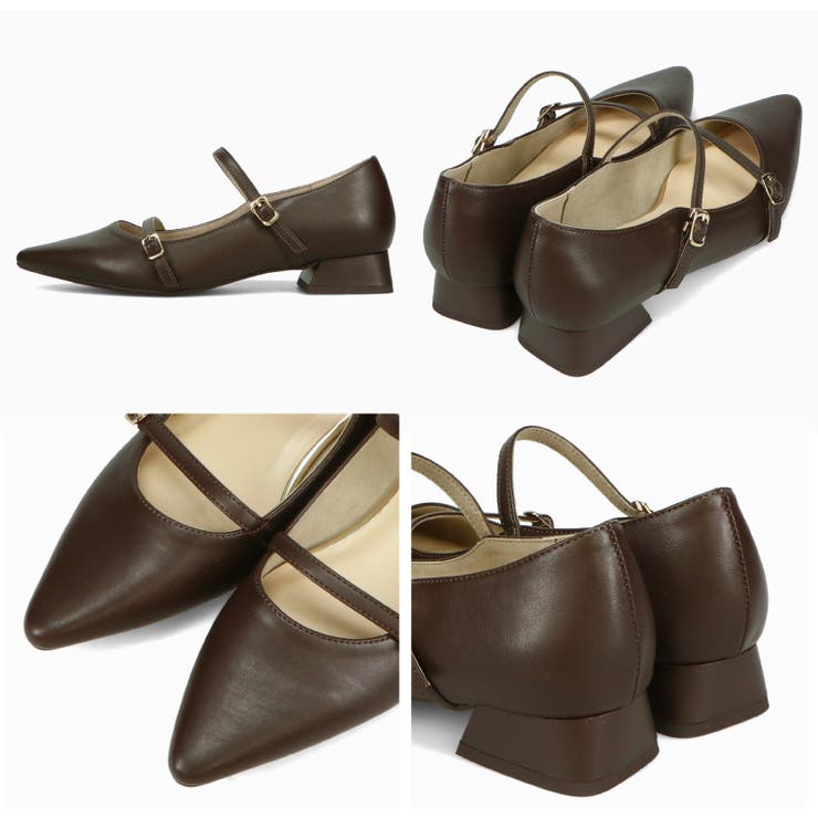 ポインテッドトゥダブルストラップパンプス/51306 | ORiental TRaffic | 詳細画像16 