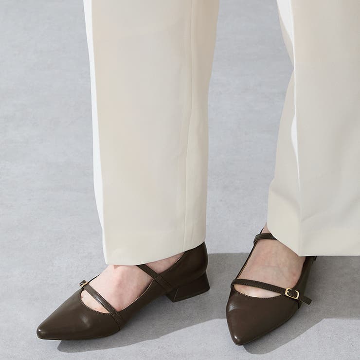 ポインテッドトゥダブルストラップパンプス/51306 | ORiental TRaffic | 詳細画像6 