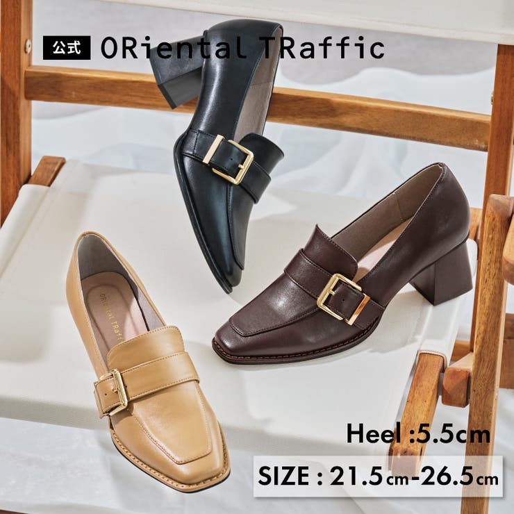 ベルトデザインヒールローファー/51315 | ORiental TRaffic | 詳細画像2 