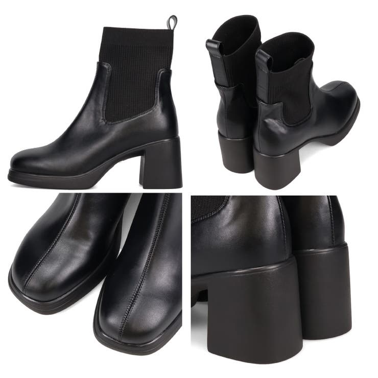 ニットドッキングヒールショートブーツ/51407 | ORiental TRaffic | 詳細画像13 