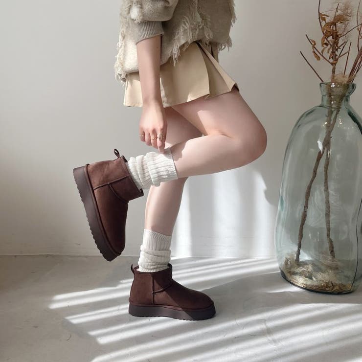 厚底ムートンショートブーツ/51409 | ORiental TRaffic | 詳細画像5 