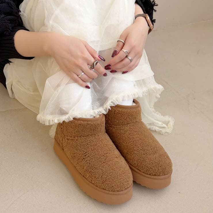 厚底ムートンショートブーツ/51409 | ORiental TRaffic | 詳細画像10 