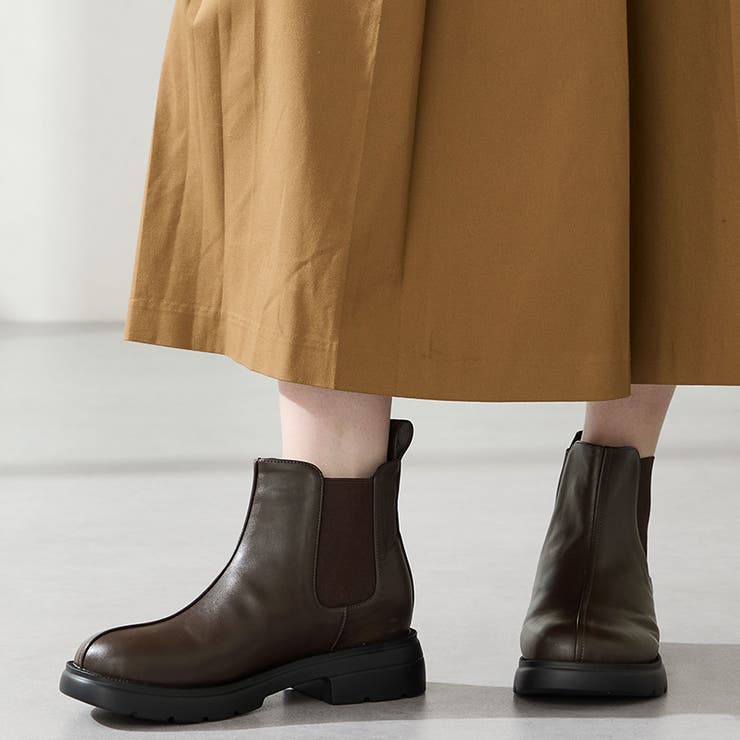 ラウンドトゥサイドゴアブーツ/51414[品番：ORTS0009208]｜ORiental