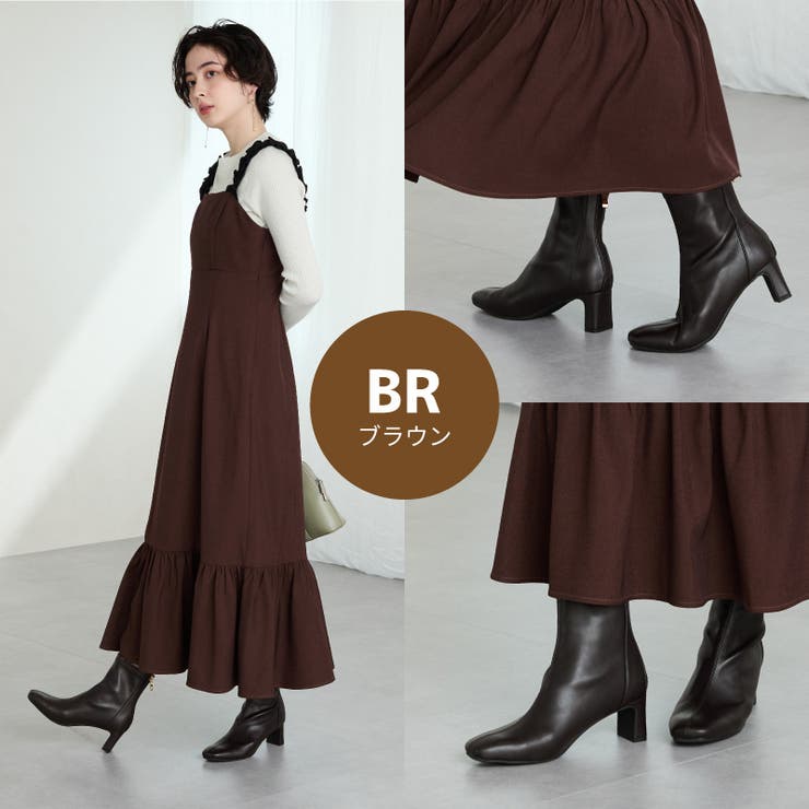 ストレッチヒールバックジップブーツ/51423 | ORiental TRaffic | 詳細画像9 