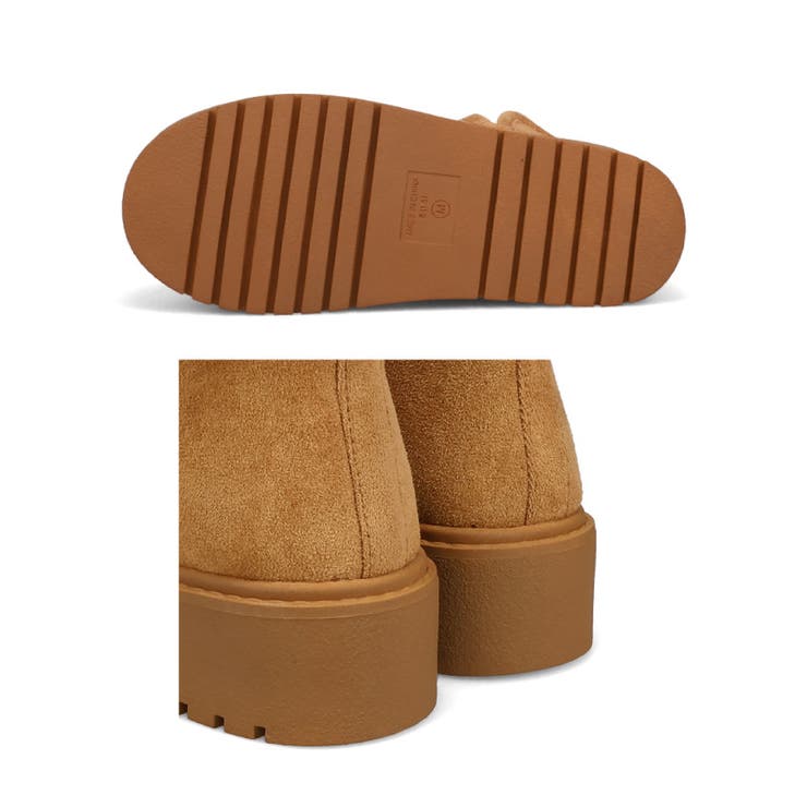 サイドスリット厚底ムートンショートブーツ/51425 | ORiental TRaffic | 詳細画像14 