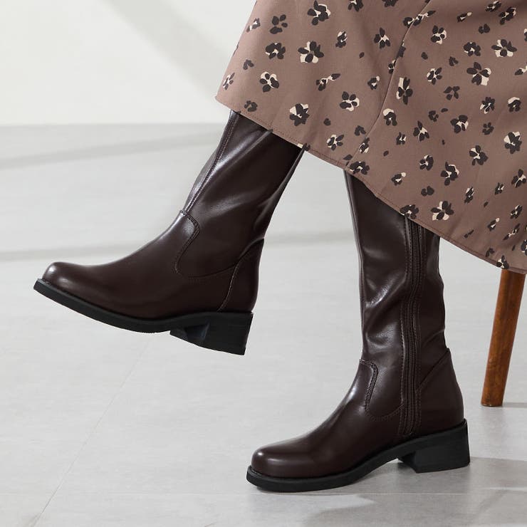 ●●WIDE ANGLE●●ブリン ゴルフロングブーツ 感動フィット ピタ心地ストレッチロングブーツ/51502[品番