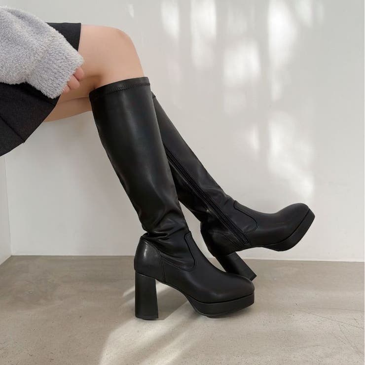 美脚 プラットフォームストレッチブーツ/51503 | ORiental TRaffic | 詳細画像1 