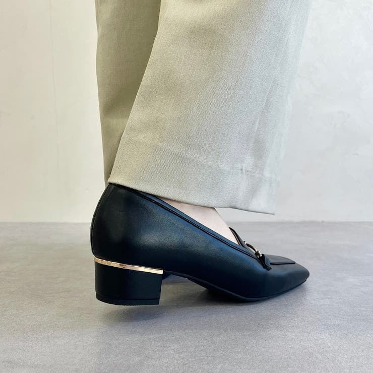 メタリックラインビットヒールローファー/52101 | ORiental TRaffic | 詳細画像5 