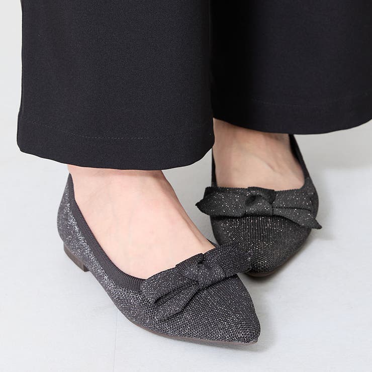 ≪オリエンタルトラフィック≫ラメニットリボンパンプス/52106 | ORiental TRaffic | 詳細画像11 