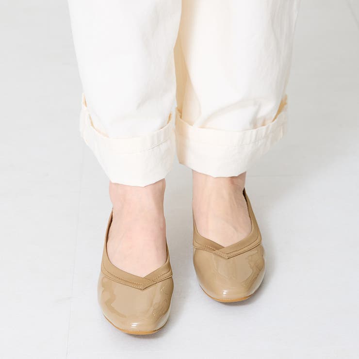 ブラウン | 柔らかクッションVカットパンプス/52111 | ORiental TRaffic