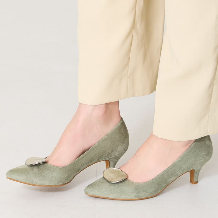 グリーン | ≪オリエンタルトラフィック≫2wayニュアンスモチーフパンプス/52112 | ORiental TRaffic