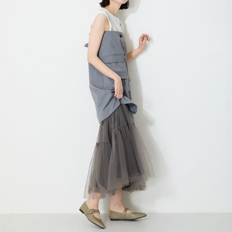 配色バックル柔らかフラットパンプス/52118 | ORiental TRaffic | 詳細画像15 