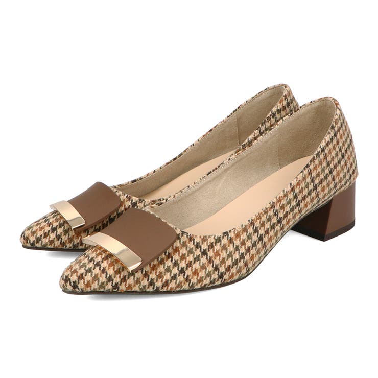 スクエアバックルフレアヒールパンプス/52314 | ORiental TRaffic | 詳細画像11 