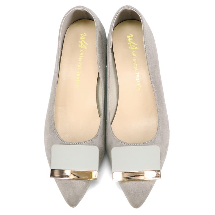 スクエアバックルフレアヒールパンプス/52314 | ORiental TRaffic | 詳細画像14 