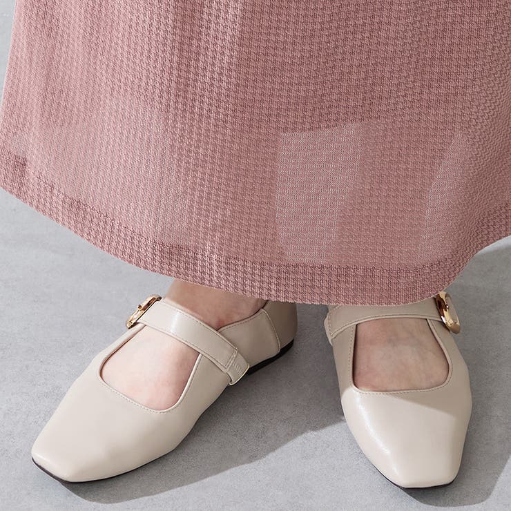 柔らかストラップフラットパンプス/52317 | ORiental TRaffic | 詳細画像4 