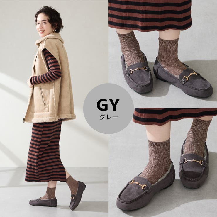 ビットモチーフ付きファーモカシン/52318 | ORiental TRaffic | 詳細画像12 