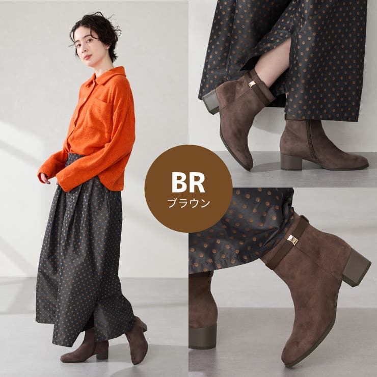 サイドベルトパーツスエードブーツ/52404 | ORiental TRaffic | 詳細画像6 