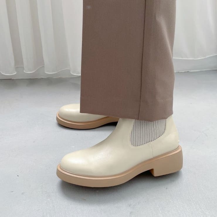 リブニットバックジップブーツ/52407[品番：ORTS0009189]｜ORiental