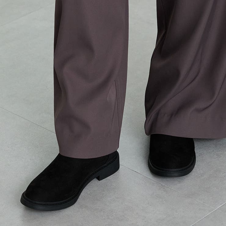 ブラック | サイドジップスエードショートブーツ/52412 | ORiental TRaffic