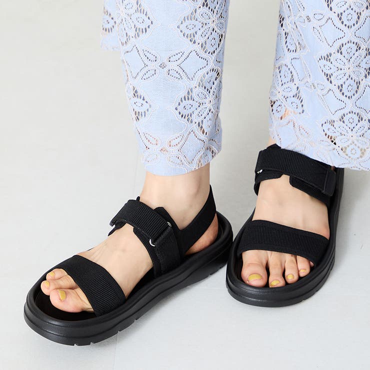 【Fit meサンダル】ニットダブルベルトサンダル/55208 | ORiental TRaffic | 詳細画像14 