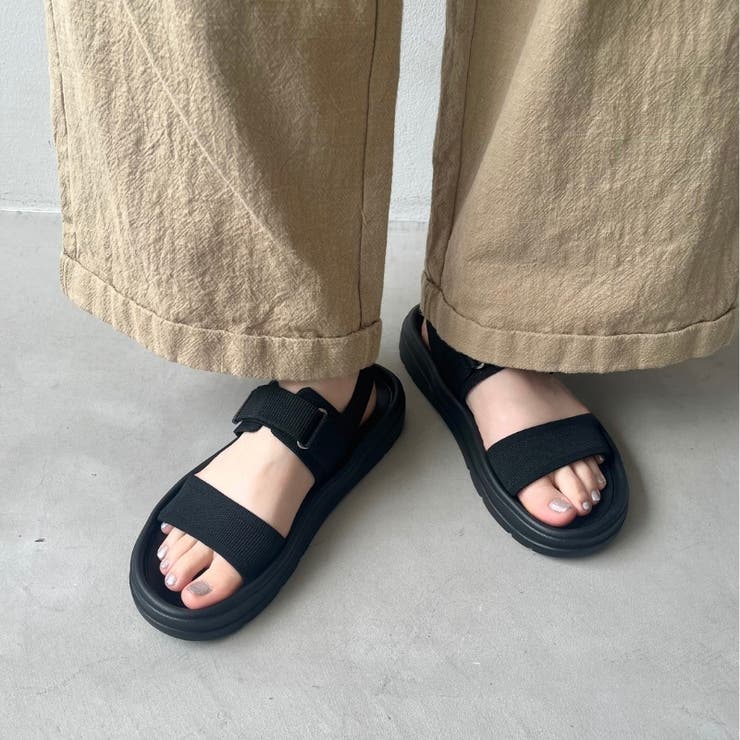 【Fit meサンダル】ニットダブルベルトサンダル/55208 | ORiental TRaffic | 詳細画像5 