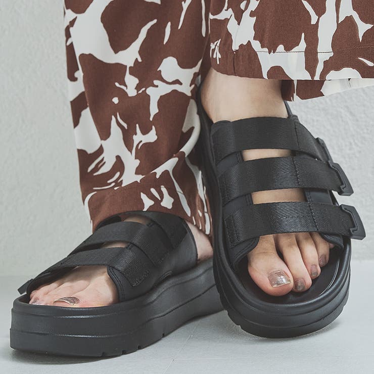 【Fit meサンダル】3本ベルトスライドサンダル/55209 | ORiental TRaffic | 詳細画像8 