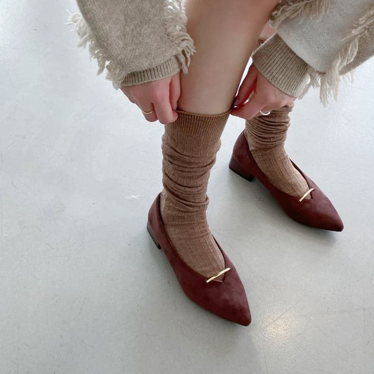 ラインメタルパーツポインテッドトゥパンプス/55304 | ORiental TRaffic | 詳細画像9 